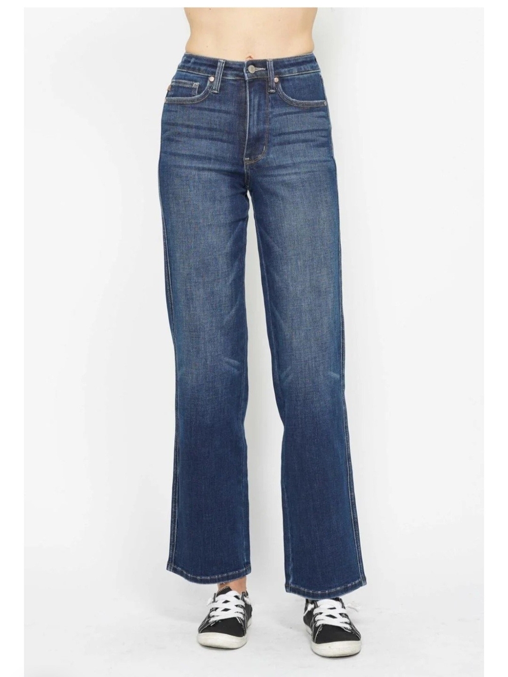 Judy Blue High Waist "Tummy Control" Classic Straight Jeans Size 11